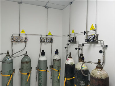 化工廠氣瓶室供氣系統圖